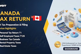 ile personal tax and self employed tax for canada as CPA
