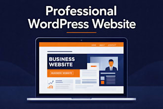 design a professional website with SEO setup