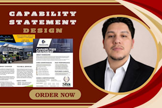 create professional capability statements for government bids