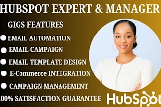 design hubspot email template campaign setup email automation