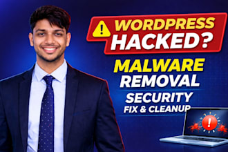 fix hacked wordpress website security and remove malware