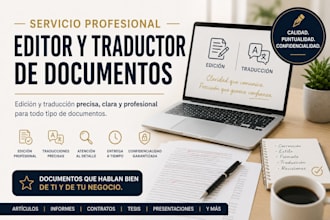 editor y traductor de documentos