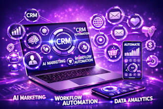 build ai automation for CRM marketing and business workflows