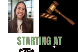draft court ready legal documents, motions and pleadings