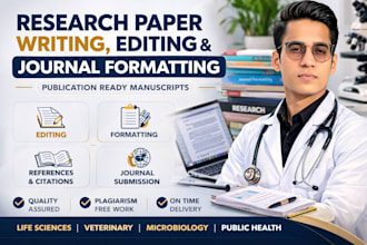 prepare publication ready research papers for journals