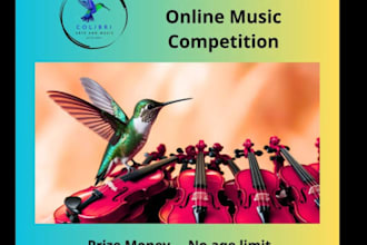 help you with an online music contest entry and music collaboration