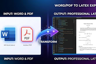 format your word documents to latex