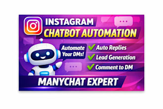 create ai chatbot for your social media with manychat