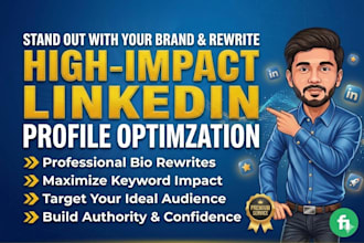 rewrite and optimize your linkedin profile for personal branding