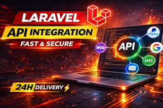 integrate API in laravel, rest, payment, webhook, openai API
