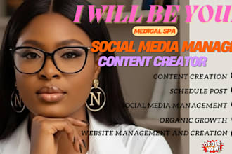 manage your social media marketing and create high converting content