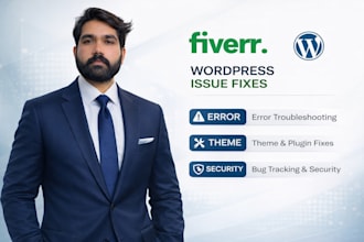 fix wordpress errors and wordpress bugs