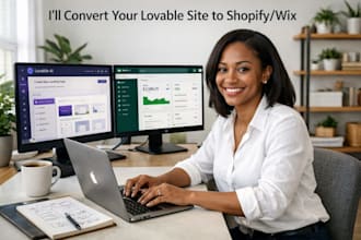 convert lovable ai to shopify store, clone lovable to shopify, lovable to wix