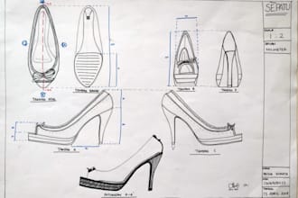 design your custom shoe with tech pack for production