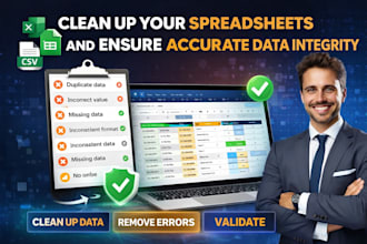 clean up your spreadsheets and ensure accurate data integrity