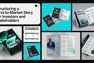 design structured annual and business reports