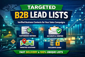 provide b2b lead generation for any USA business