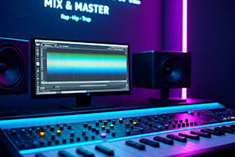 mix and master your rap, hip hop or trap song professionally