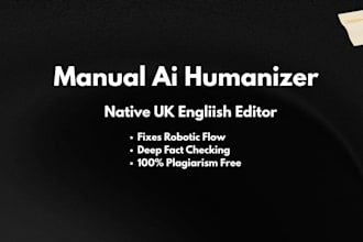 humanize, fact check and edit your ai generated content