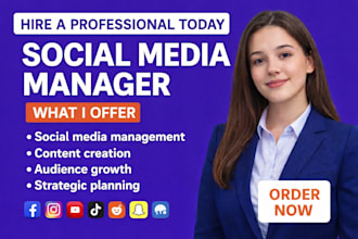 social media marketing manager social media content creator social media manager
