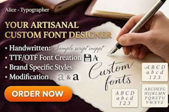 make fonts custom fonts handwritten ttf or otf modify fonts