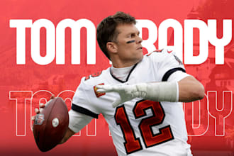 design nfl , nba sports professional youtube thumbnail