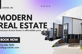 design real estate website with wordpress
