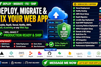 build deploy lovable website fix replit app bolt ai base44 claude ai supabase