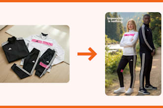 create advertising images using ai