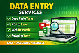 perfect data entry, copy paste, and webresearch