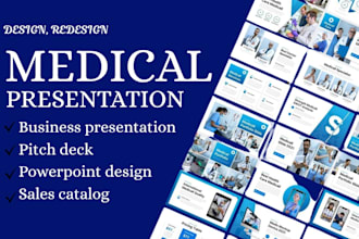 build medical presentation redesign healthcare, nursing ppt edit ngo startups