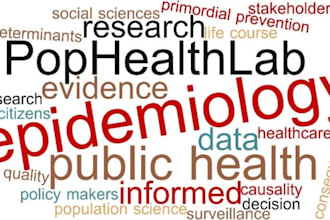 research and write on public health and epidemiology