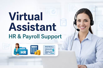 be your virtual assistant for HR and payroll tasks