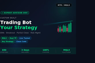 build custom ea for automated forex trading