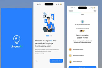 develop elearning app, ai language learning app, online course app, online tutor