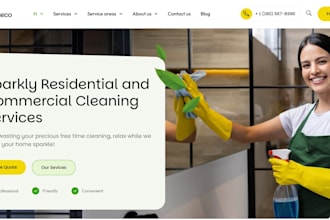 build update or redesign professional website on squarespace or wix