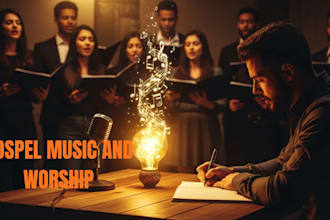 create inspirational christian or worship song lyrics