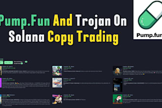make polymarket bot, kalshi bot, pump fun bot, crypto copy trading, volume bot