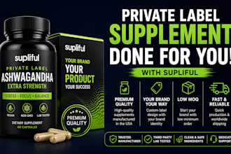 build a private label supplement store on supliful with shopify