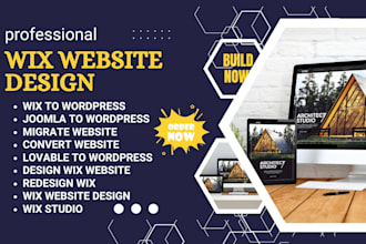revamp wix website design, wix online store, redesign wix website as wix expert