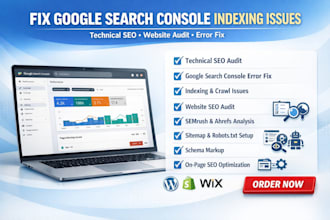 fix technical SEO issues audit your website and optimize google search console