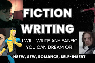 write your erotic, romance, fantasy fanfiction story