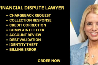 draft  concise consumer complaints and credit correction letters for debt issues