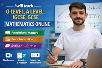 teach o level, a level, igcse, gcse mathematics online