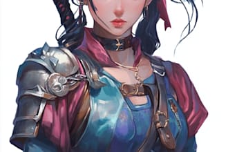 draw 2d game character or 2d game character