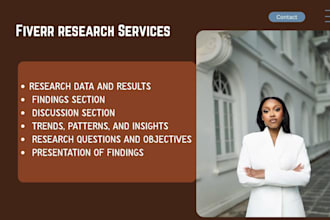 analyze data, interpret results, and write conclusions