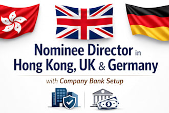 provide nominee director in UK hong kong and germany nominee