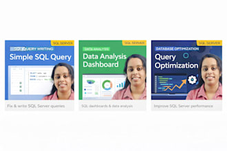 do sql analysis, write queries, and generate reports