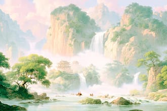 do fantasy landscape concept art