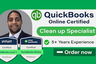 do quickbooks bookkeeping, cleanup, catchup, reconciliation